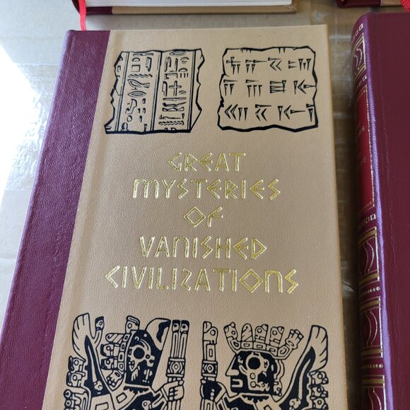 Set of 4 HC Books Great Mysteries of Vanished Civilizations and Lost Treasures - Picture 3 of 6